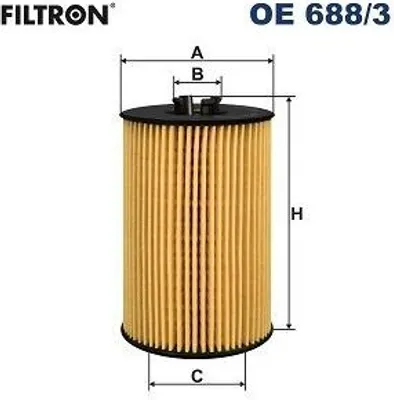Immagine prodotto di FILTRON filtro olio OE688/3
