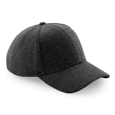 Immagine prodotto di Berretto da baseball Beechfield B677 | Jersey Athleisure / Design a 6 pannelli - Colore: Heather Graphite - Taglia: Unica