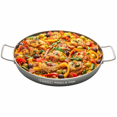 Produktbild von Cadac 8600-100 Paella PAN Bratpfanne, 36 cm max. Durchmesser, Aluminium, Antihaftbeschichtung