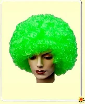 Produktbild von Locken-Perücke Clown grün