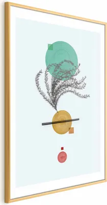 Produktbild von Posterpapier Poster - Plant Composition 40x60 cm Abstrakt n-A-0936-ao-a