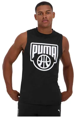 Produktbild von Puma Posterize ärmelloses T-shirt Schwarz S Mann Schwarz S