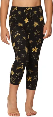 Produktbild von Merry Style Mädchen 3/4 Leggings MS10-405(Gelb/Sterne,110)