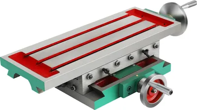 Produktbild von VEVOR Frästisch 17,7 × 6,7 Zoll Compound Slide Frästisch 30 kg Multifunktions-Arbeitstisch Kreuzfräsmaschine Compound 2 Achsen 4 Wege für alle Bohrständer Tischbohrfräsmaschine
