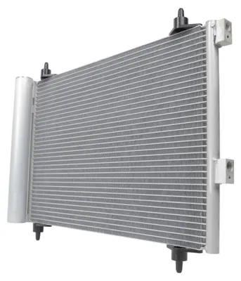 Immagine prodotto di Condensatore climatizzatore senza essiccatore Tubi di raffreddamento paralleli HELLA per PEUGEOT 307 e altri modelli