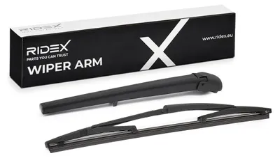 Produktbild von RIDEX 301W0053 Wischerarm Scheibenwischerarm Hinten 360mm mit Wischblatt für ALFA ROMEO 147 (937) für FIAT Idea (350) für LANCIA Y (840A)