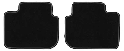 Zdjęcie produktu dla Dywaniki tylne welurowe do: Mitsubishi Colt VII 2004-2008 hatchback czarne