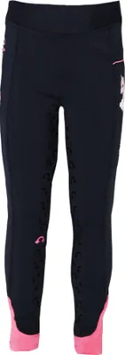 Produktbild von Little Rider - "Unicorn Magic" Strumpfhosen für Kinder BZ4759 (140) (Marineblau/Pink)