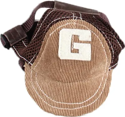 Produktbild von Hunde-Baseballkappe, Sportkappe, Hut – Sonnenschutz-Sommerkappe für kleine, mittlere und große Hunde