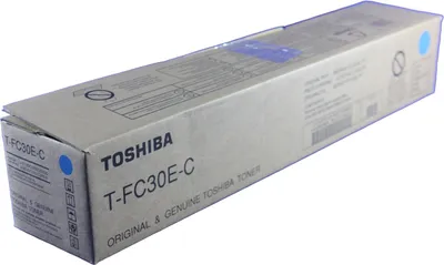 Immagine prodotto di Toshiba TFC30EC - Ciano - originale - Cartuccia di toner - per e-STUDIO 2050C, 2051C, 2550C, 2551C (6AG00004447)