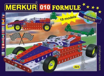 Zdjęcie produktu dla MERKUR 010 Formula zestaw 10 modeli 223szt