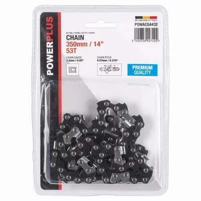 Produktbild von Powerplus 14´´ 350 Mm 53t-premium Kettensägenkette Durchsichtig One Size / EU Plug Durchsichtig One Size