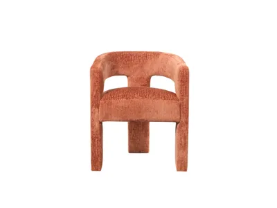 Produktbild von Leith LET71BS Polsterstuhl aus Chenille-Brennsienna-Stoff