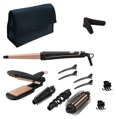 Produktbild von Rowenta Infinite Looks CF4231, Multistyler, Warm, Scrollleiste, Gerade fassförmig, 190 °C, 60 s