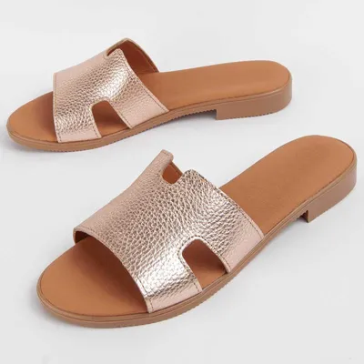 Produktbild von Purapiel Flache Sandale Hacca2 Rosa