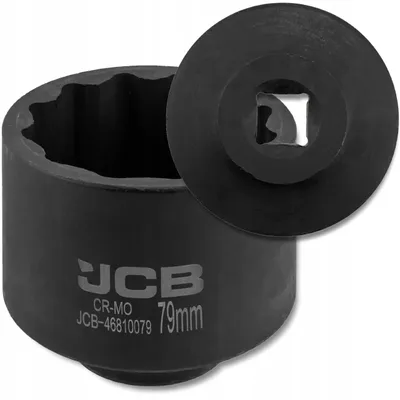 Image de JCB Douille à choc PROFONDE 3/4" Cr-Mo 12 pans 79 mm CLÉ À DOUILLE