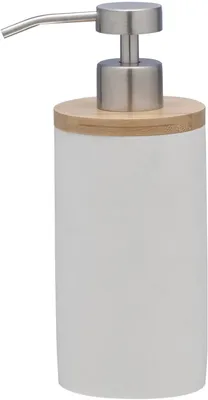 Image de Sealskin Distributeur de savon Grace Polyrésine blanc, 361910210
