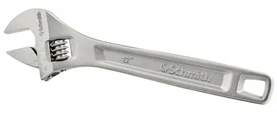 Immagine prodotto di Chiave a forchetta regolabile Schmith, 200 mm, in acciaio CrV, utensile professionale per officina