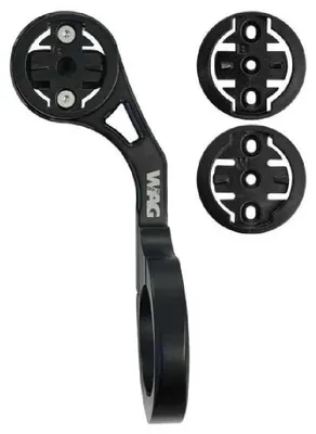 Produktbild von Wag Garmin/bryton/wahoo Fahrradcomputerhalterung Silber  Silber One Size
