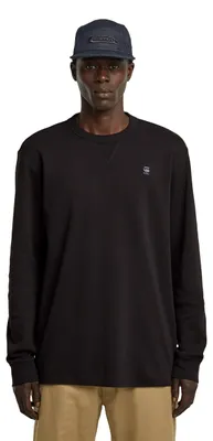 Image de G-star Nifous T-shirt manches longues Noir M Hommes Noir M