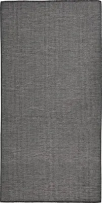 Produktbild von Outdoor-Teppich Flachgewebe 100x200 cm Grau