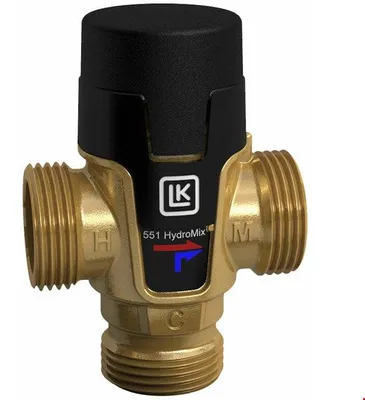 Produktbild von LK Armatur | LK 551 HydroMix | 35 - 65  °C | 3,5 Kvs | Außengewinde G 11/4''