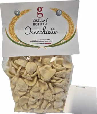 Produktbild von Gisellas Bottega Orecchiette (500g Packung) + usy Block