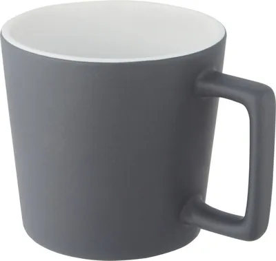 Productafbeelding van Bullet - Koffiemok "Cali", keramiek, 370 ml, PF3789 (één maat) (grijs/wit)