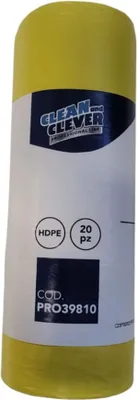 Zdjęcie produktu dla Worki Na Śmieci Clean Clever Żółty 1 Szt. Do Odpadów I Segregacji Opakowanie