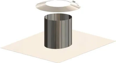 Image de Atec Flachdachkragen 0 - 5 inkl. Wetterkragen DN 125/190