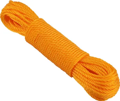 Zdjęcie produktu dla 20-metrowa nylonowa linka do suszenia bielizny, linka ogrodowa, linka kempingowa, outdoor (pomarańczowa)