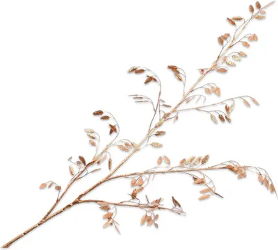 Produktbild von Silk-ka Kunstblume – Seidenblume Graszweig Gold 115 cm
