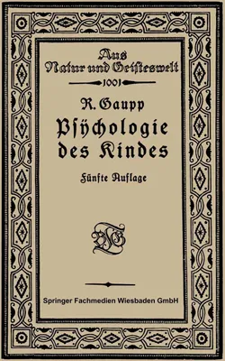 Produktbild von Psychologie des Kindes