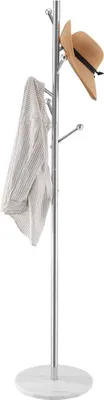 Produktbild von Coat Rack Freestanding Coats Rack Stand with Stable Marble Base & 8 Hooks
