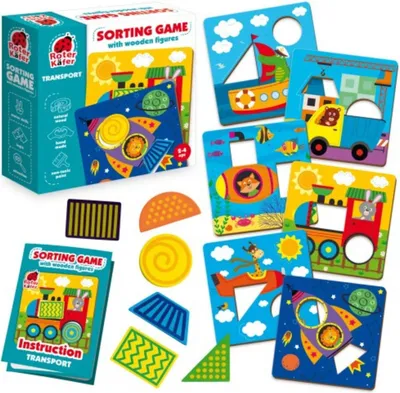 Zdjęcie produktu dla Gra edukacyjna Sortowanka - transport