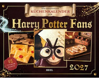 Zdjęcie produktu dla Nieoficjalny kalendarz kulinarny dla fanów Harry'ego Pottera na rok 2027