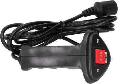 Obrázek produktu pro Bezdrátové dálkové ovládání navijáku, 3-kolíkové - kabel o délce 2,8 metrů - spolehlivé ovládání - ideální pro terénní vozidla