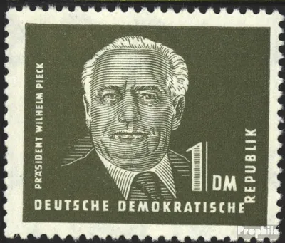 Produktbild von Briefmarken DDR 1952 Mi 325z X II  Bedarfsstempel gestempelt Präsident Wilhelm Pieck (II)