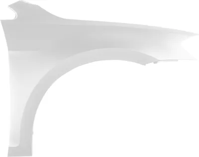 Productafbeelding van BLU Spatbord geschikt voor VW Volkswagen GOLF VII 7 LC9A Rechts Wit PureWeiss | 2012-2017 | Voorzijde | Gelakt | Montageklaar