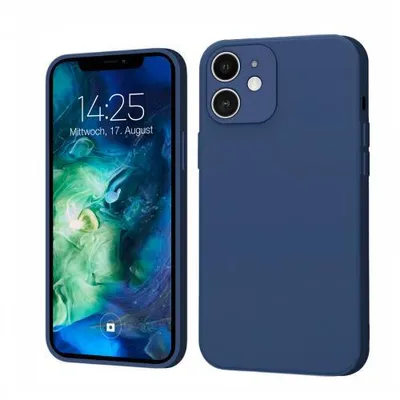 Produktbild von Liquid Silikon Hülle für Apple iPhone 11 - Farbe: Blau - Modellkompatibilität: Für iPhone 11