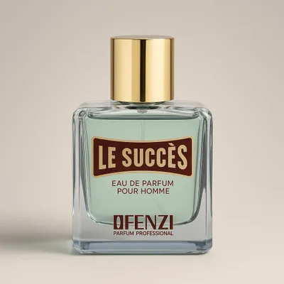 Produktbild von JFenzi Le Succes men eau de parfum 100 ml herrenduft mit mandarine karamell tonkabohne und vetiver