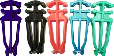 Image de Support en plastique pour skis de fond et bâtons - 1 paire