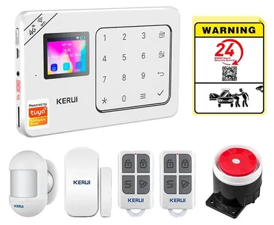 Produktbild von Alarmsystem, drahtlose Kommunikation, Smart-Home-Kompatibilität, Alarmset 1, EU-Stecker-a