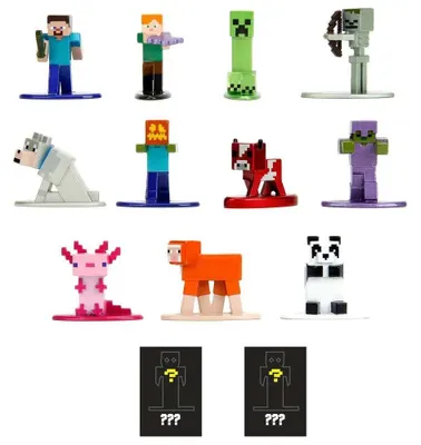 Image de Dickie-Spielzeug GmbH & Co.KG Minecraft Blind Pack Nanofigs, Autres