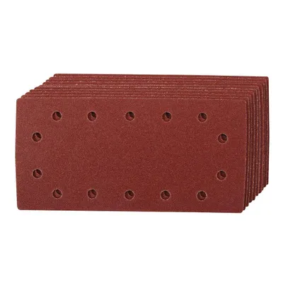 Produktbild von Klettschleifblätter, gelocht, 115 x 230 mm, 10er-Pckg. 60er-Körnung