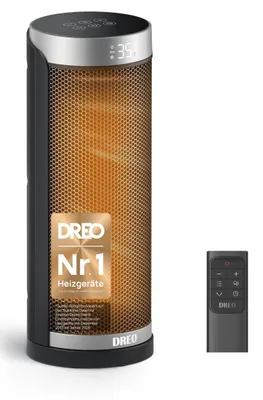 Produktbild von Dreo Heizlüfter Energiesparend, PTC Keramik Heizlüfte Leise, 70° Oszillierend El
