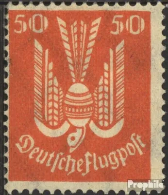 Produktbild von Briefmarken Deutsches Reich 1924 Mi 347 mit Falz Flugpost