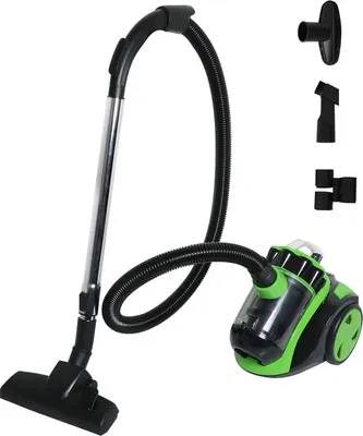 Produktbild von TolleTour Staubsauger Beutellos Bodenstaubsauger HEPA Filter 900W Zyklon Sauger 3 Tipps 3L