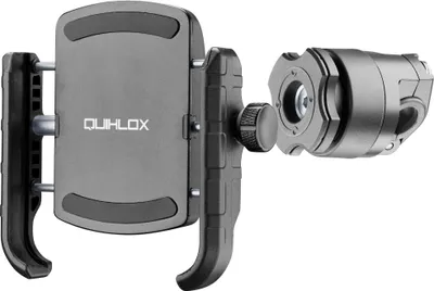 Immagine prodotto di INTERPHONE Supporto per telefono cellulare Quiklox per montaggio a specchio 8-14 mm
