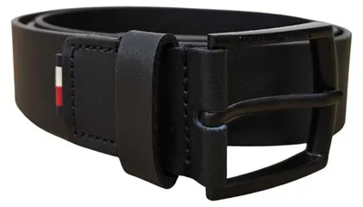 Produktbild von Tommy Hilfiger - Gürtel für Herren, Schweinsleder NA1438 (100 cm) (Schwarz)